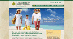 Desktop Screenshot of dermatologylakeland.com